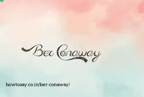 Ber Conaway