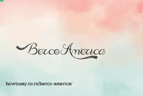 Berco America
