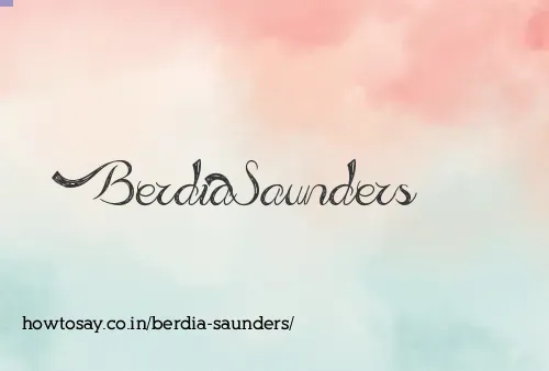 Berdia Saunders