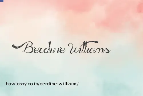 Berdine Williams