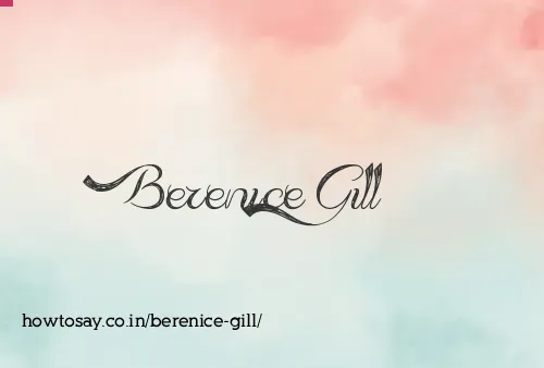 Berenice Gill