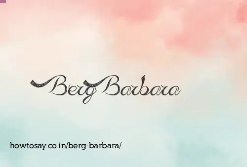 Berg Barbara
