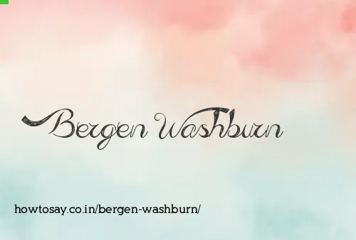 Bergen Washburn