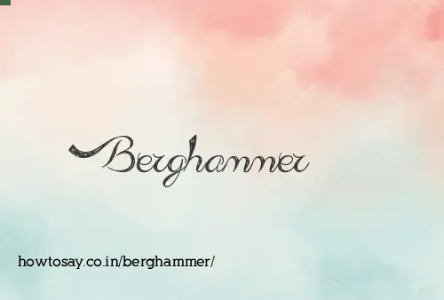 Berghammer