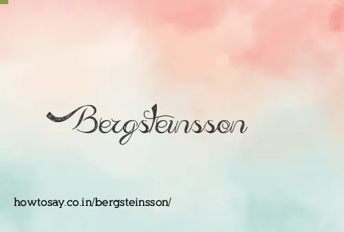 Bergsteinsson