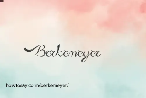 Berkemeyer