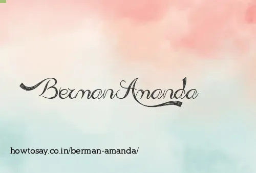 Berman Amanda