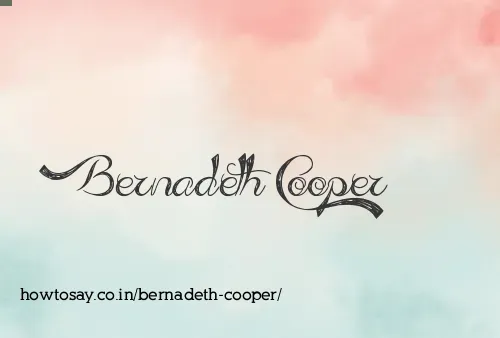 Bernadeth Cooper