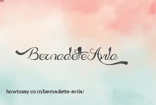 Bernadette Avila