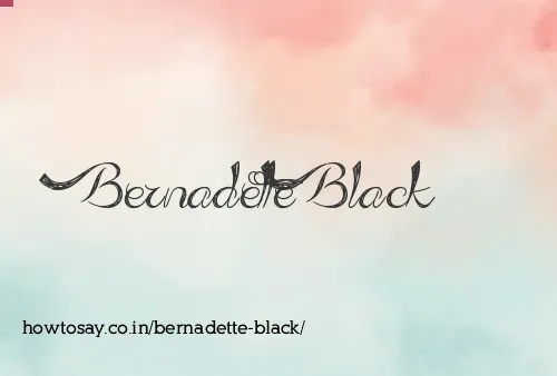 Bernadette Black