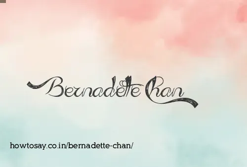 Bernadette Chan