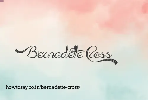 Bernadette Cross