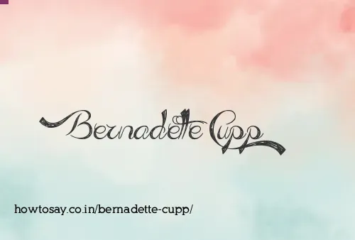 Bernadette Cupp