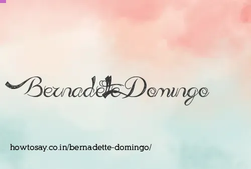 Bernadette Domingo