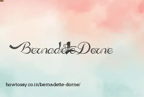 Bernadette Dorne
