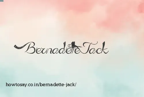Bernadette Jack