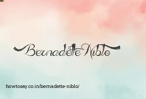 Bernadette Niblo
