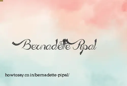 Bernadette Pipal