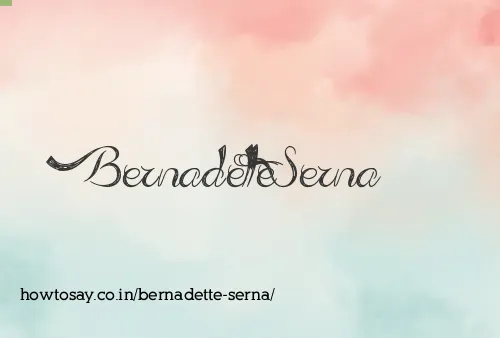 Bernadette Serna