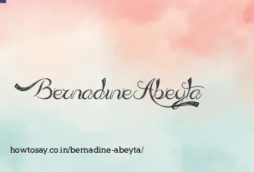 Bernadine Abeyta