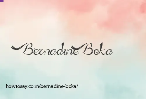 Bernadine Boka