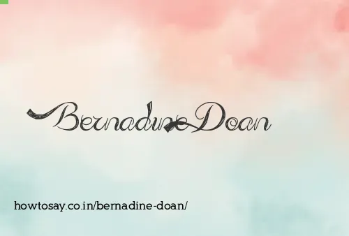 Bernadine Doan