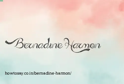Bernadine Harmon