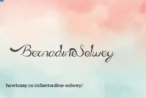 Bernadine Solwey