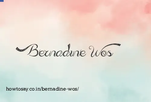 Bernadine Wos