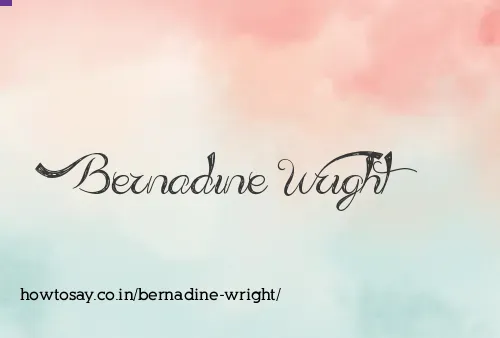 Bernadine Wright