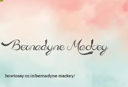 Bernadyne Mackey