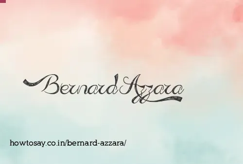 Bernard Azzara