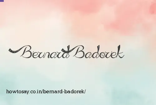 Bernard Badorek