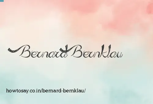 Bernard Bernklau