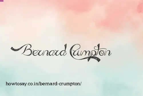 Bernard Crumpton