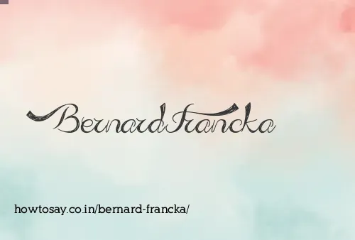 Bernard Francka