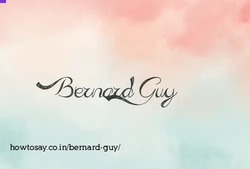 Bernard Guy