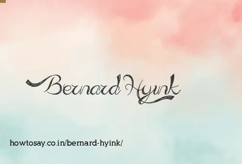 Bernard Hyink