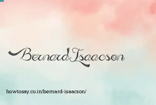 Bernard Isaacson