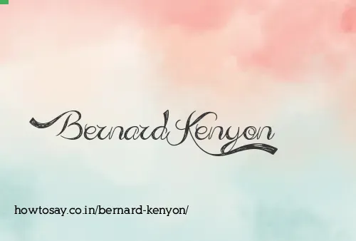 Bernard Kenyon