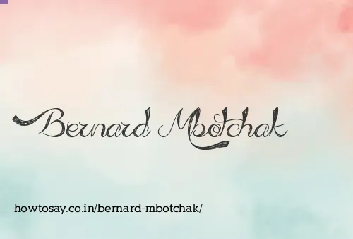 Bernard Mbotchak
