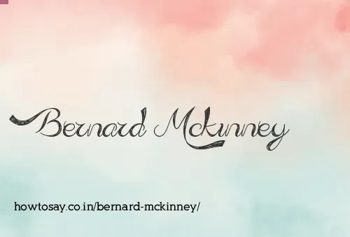 Bernard Mckinney