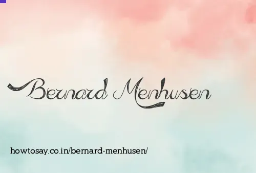Bernard Menhusen