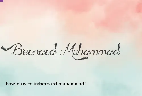 Bernard Muhammad