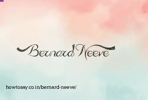 Bernard Neeve