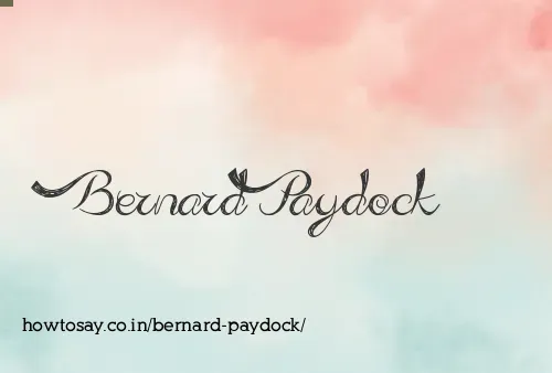 Bernard Paydock