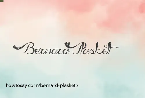 Bernard Plaskett