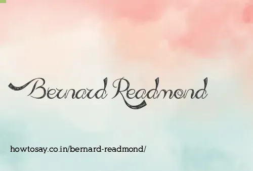 Bernard Readmond