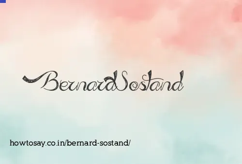 Bernard Sostand