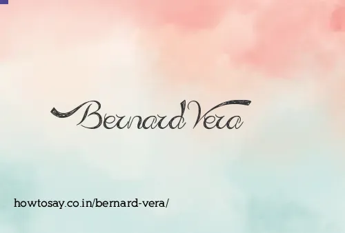 Bernard Vera